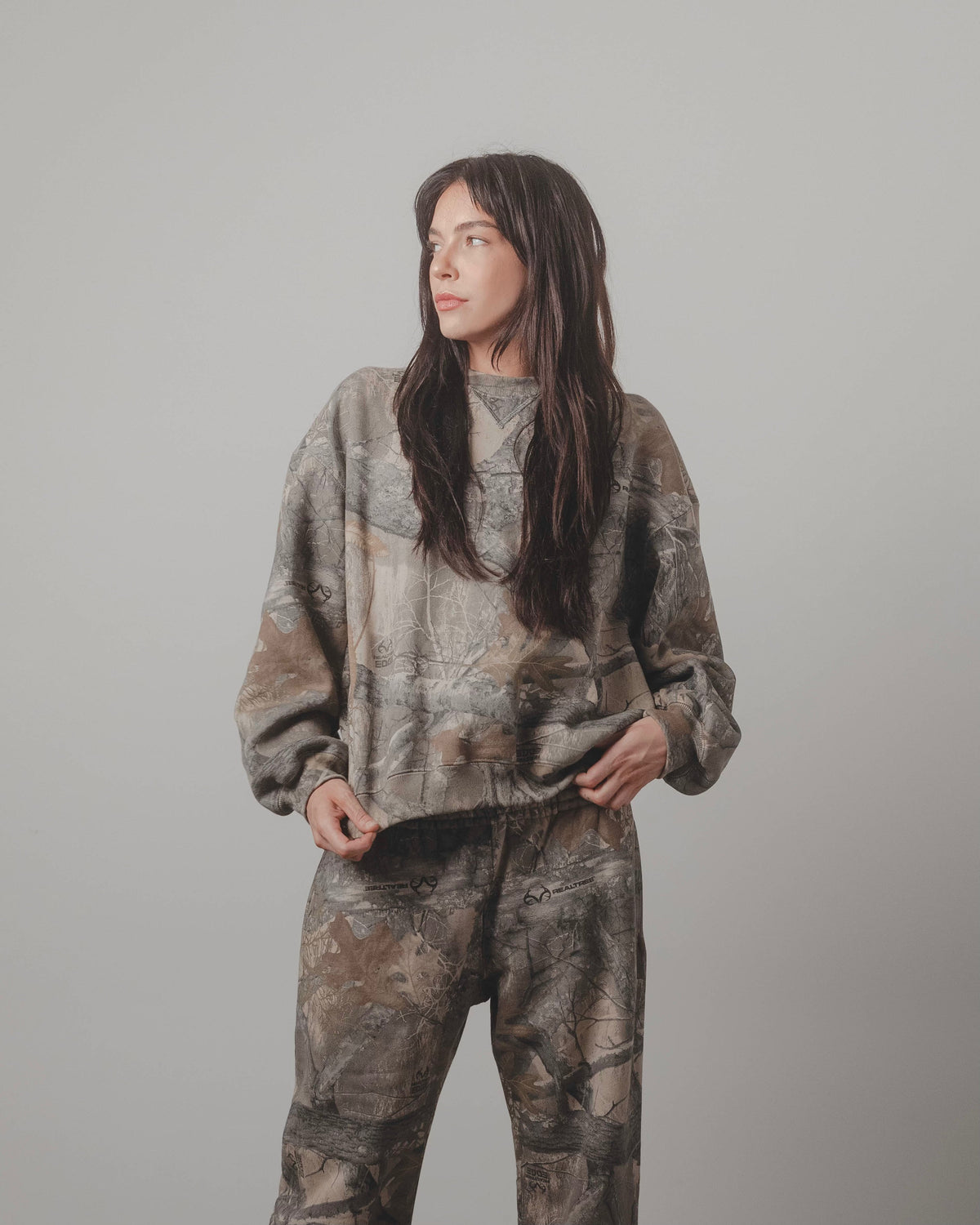 PULL REALTREE® CAMO À COL ROND