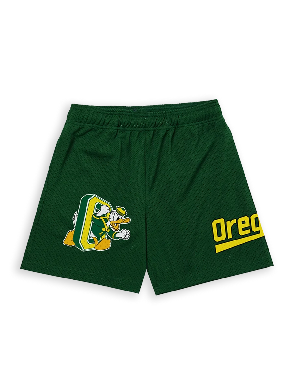 PINE-GREEN DUCK SHORTS