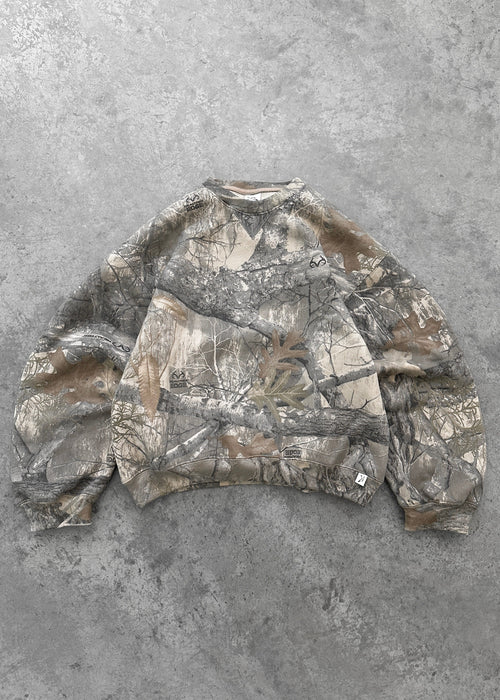 PULL REALTREE® CAMO À COL ROND