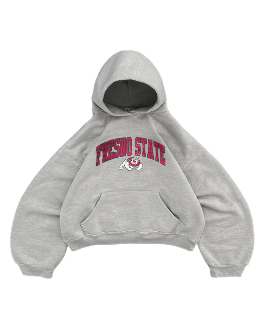 FRESNO STATE GREY HOODIE