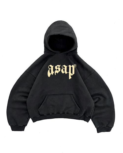 ASAP BLACK HOODIE