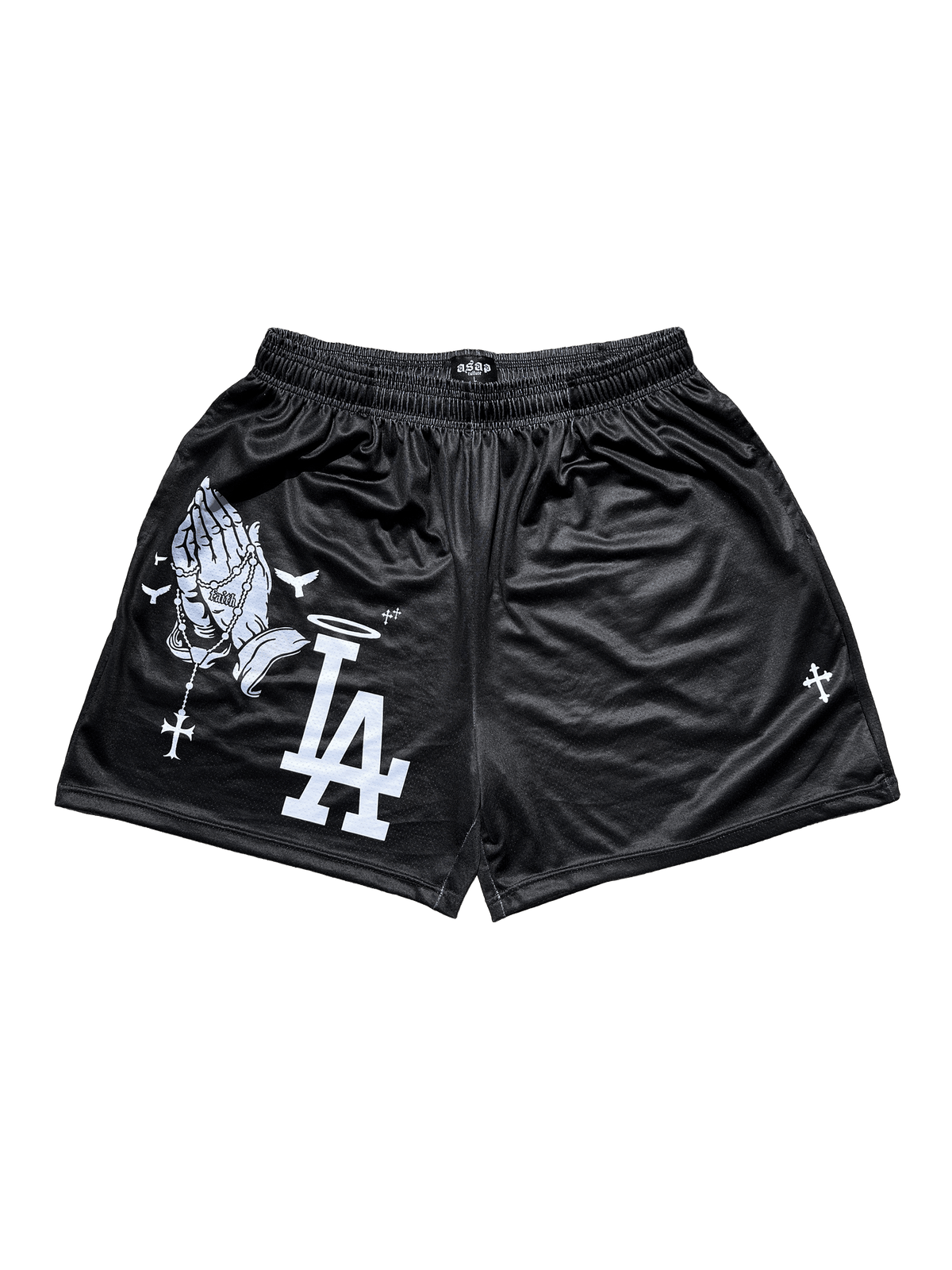 BLACK LA SHORTS