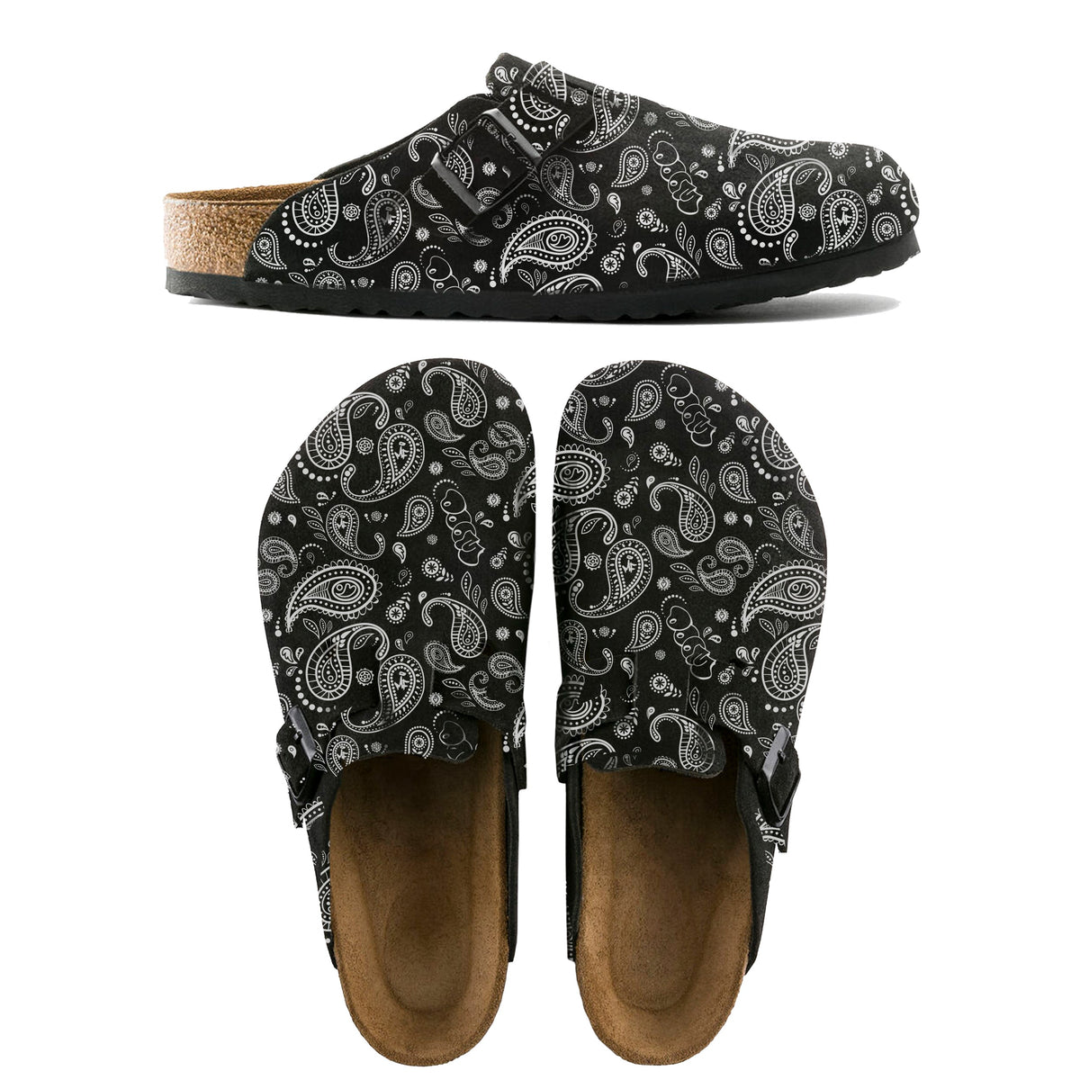 BLACK MF CLOGS