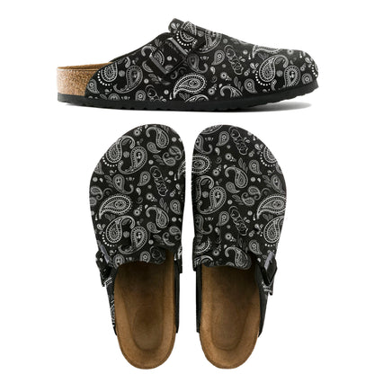 BLACK MF CLOGS