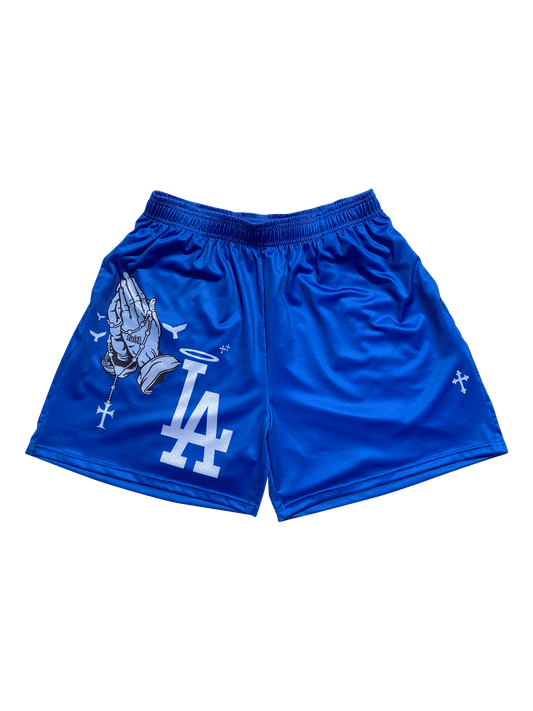 SHORTS AZULES LA
