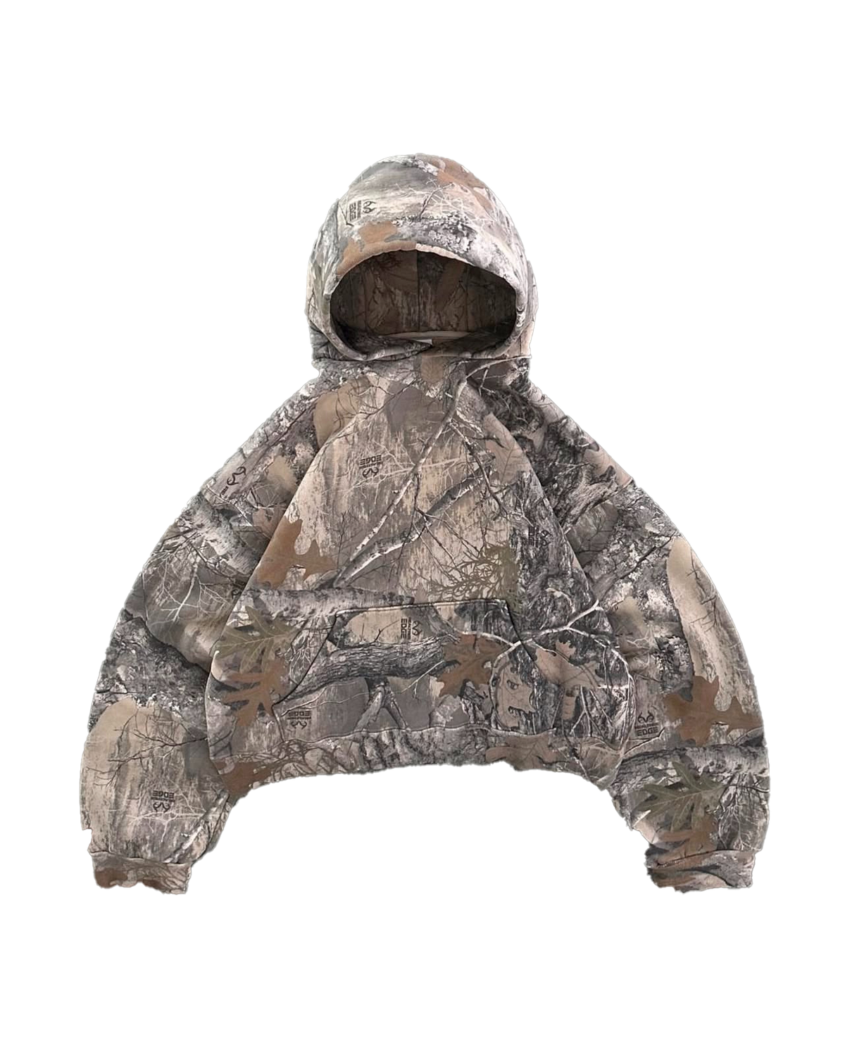 SUDADERA CON CAPUCHA DE CAMUFLAJE