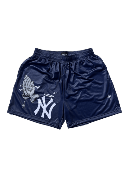 DARK BLUE NY SHORTS