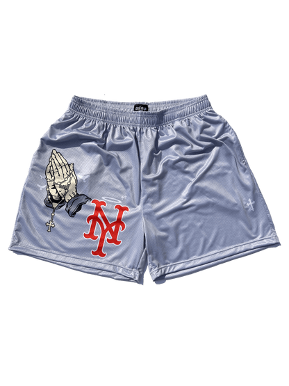 GREY MET$ SHORTS