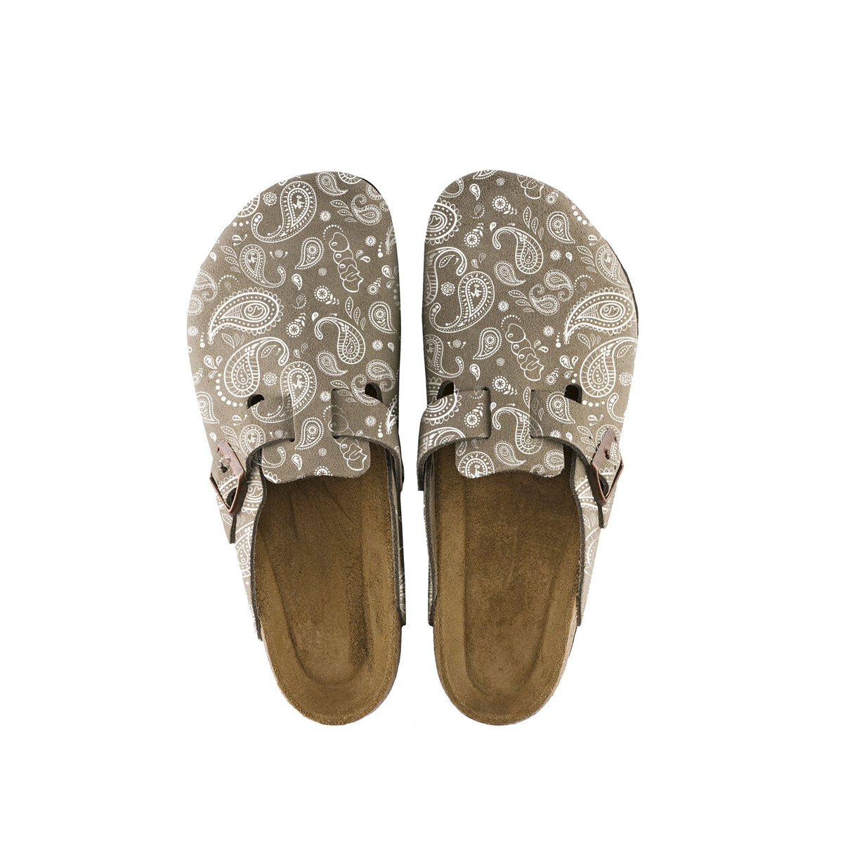 MF TAUPE CLOGS