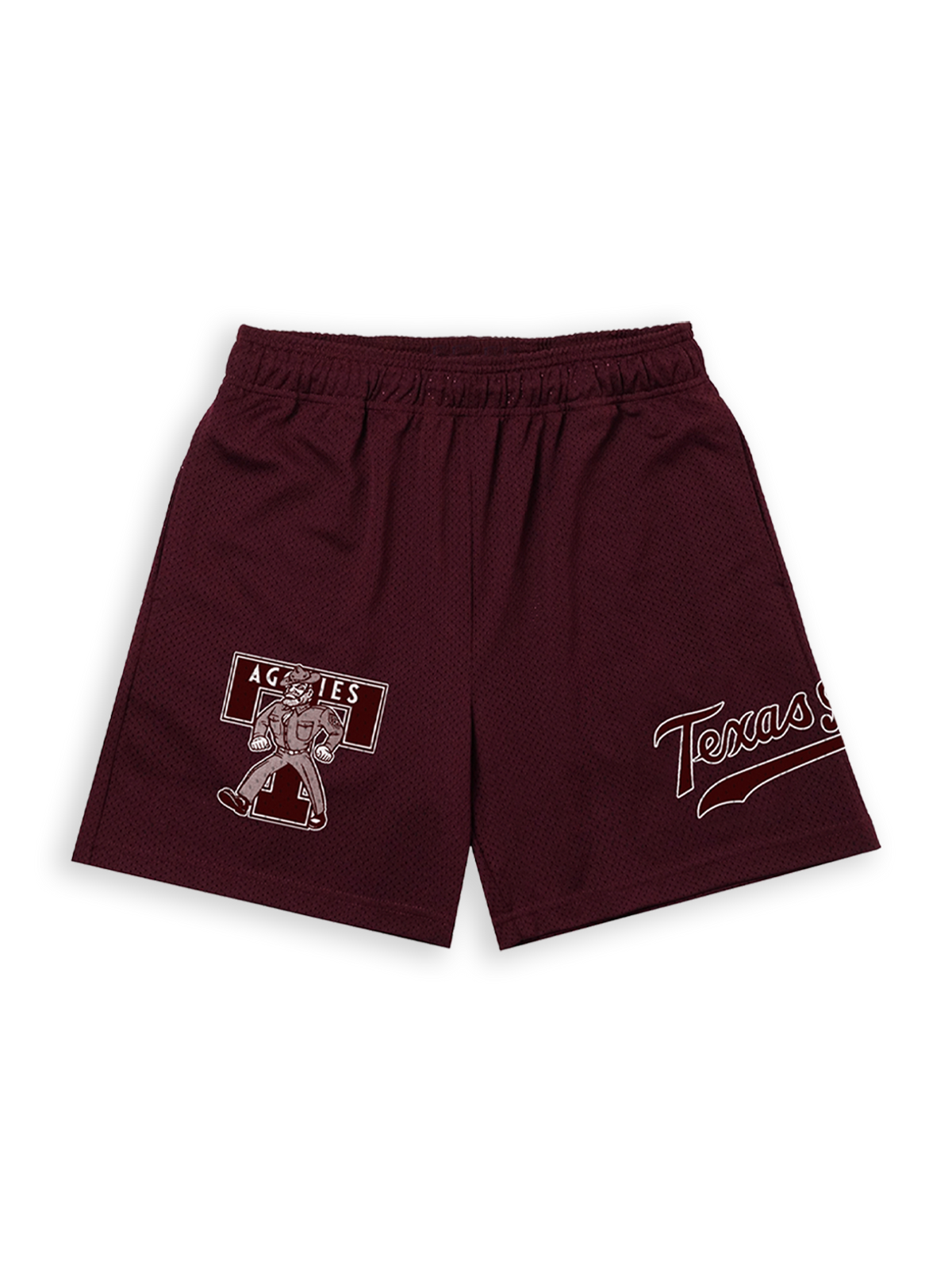 MAROON AGGIES SHORTS